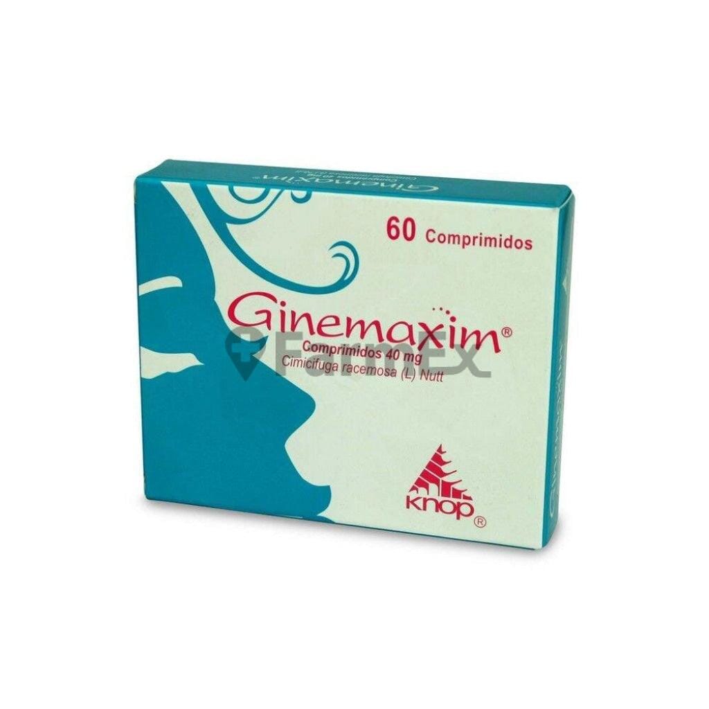 Ginemaxim 40 mg x 60 comprimidos Farmex-Fonasa-Persistente